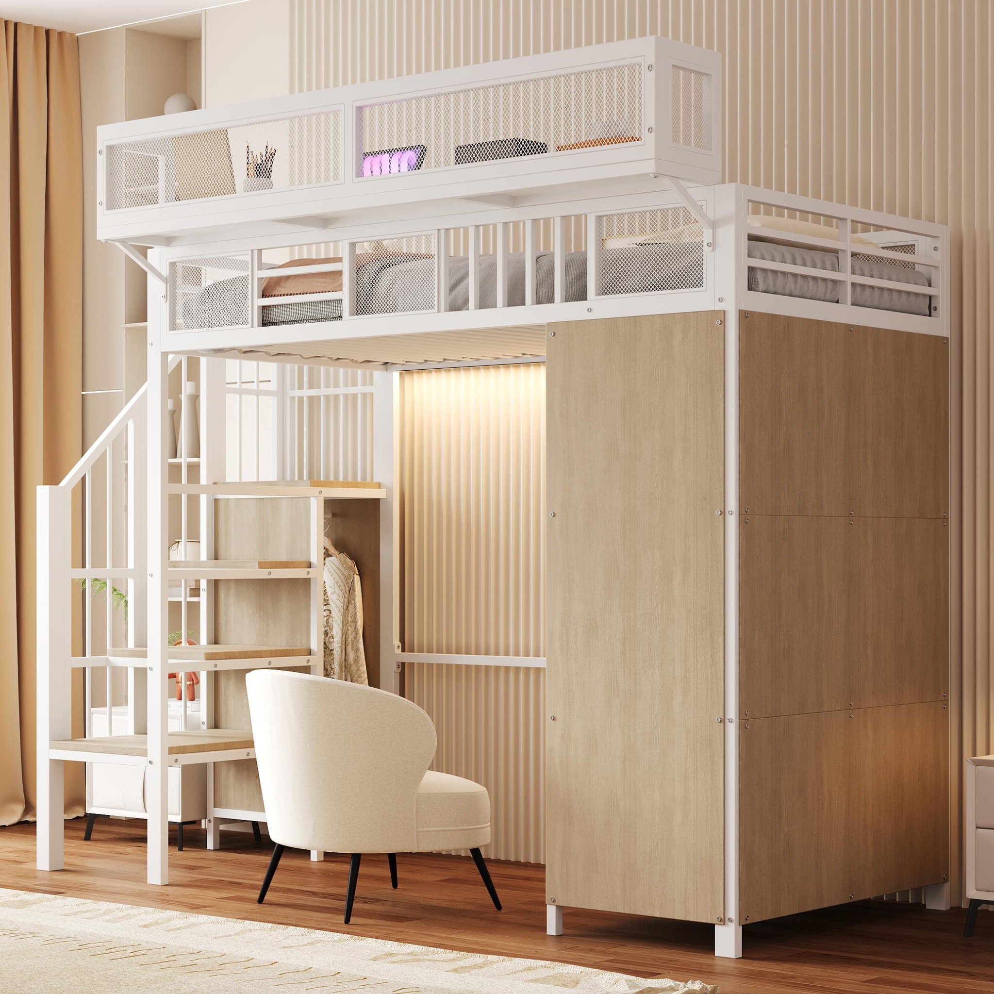 Voir la diapositive 5 : MERAX Lit mezzanine