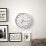 Voir la diapositive 2 : VIDAXL Horloge murale radioguidee avec mouvement a quartz 31 cm Blanc