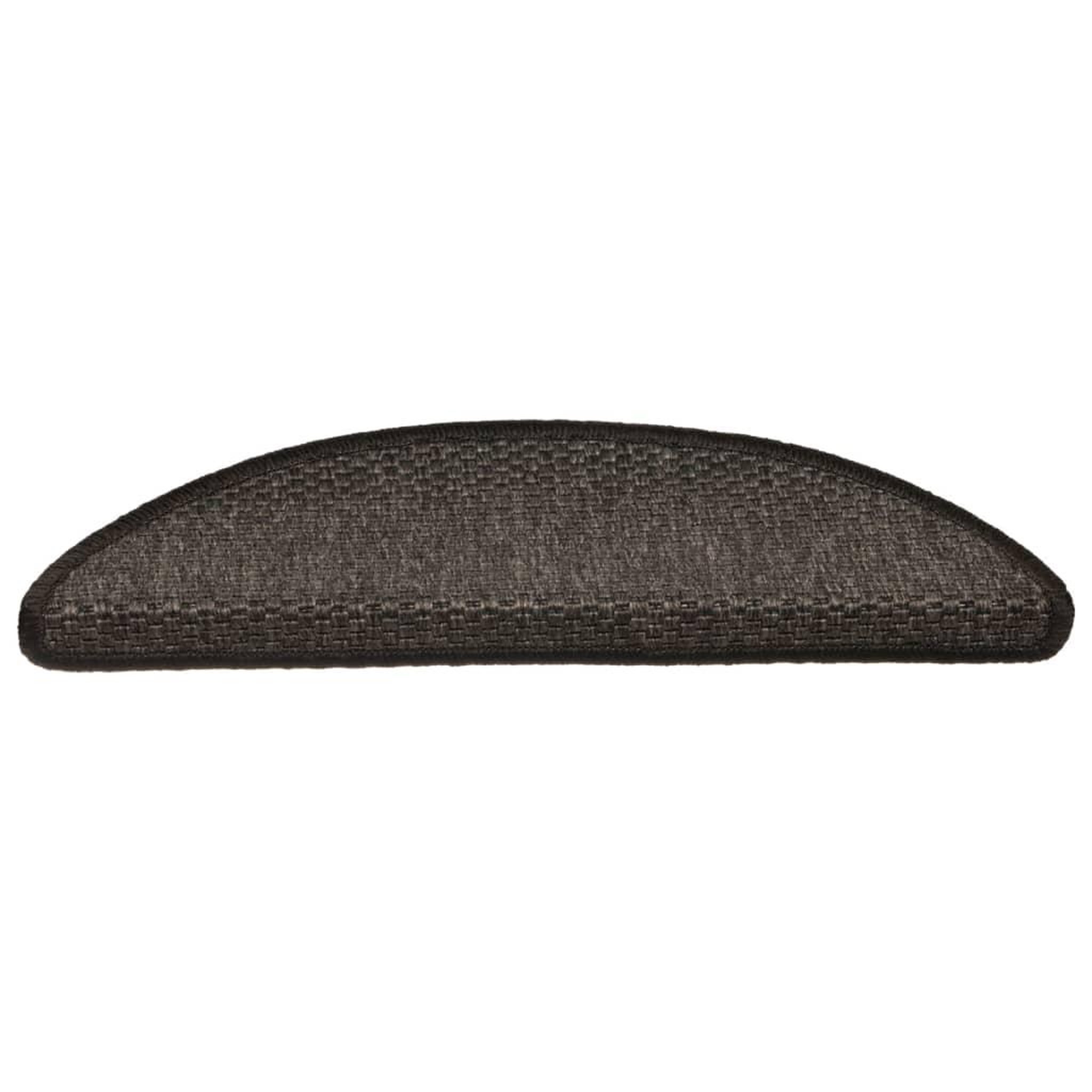 Voir la diapositive 4 : VIDAXL Tapis d'escalier autocollants 15 pcs 56x17x3 cm Anthracite
