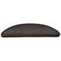 Voir la diapositive 4 : VIDAXL Tapis d'escalier autocollants 15 pcs 56x17x3 cm Anthracite