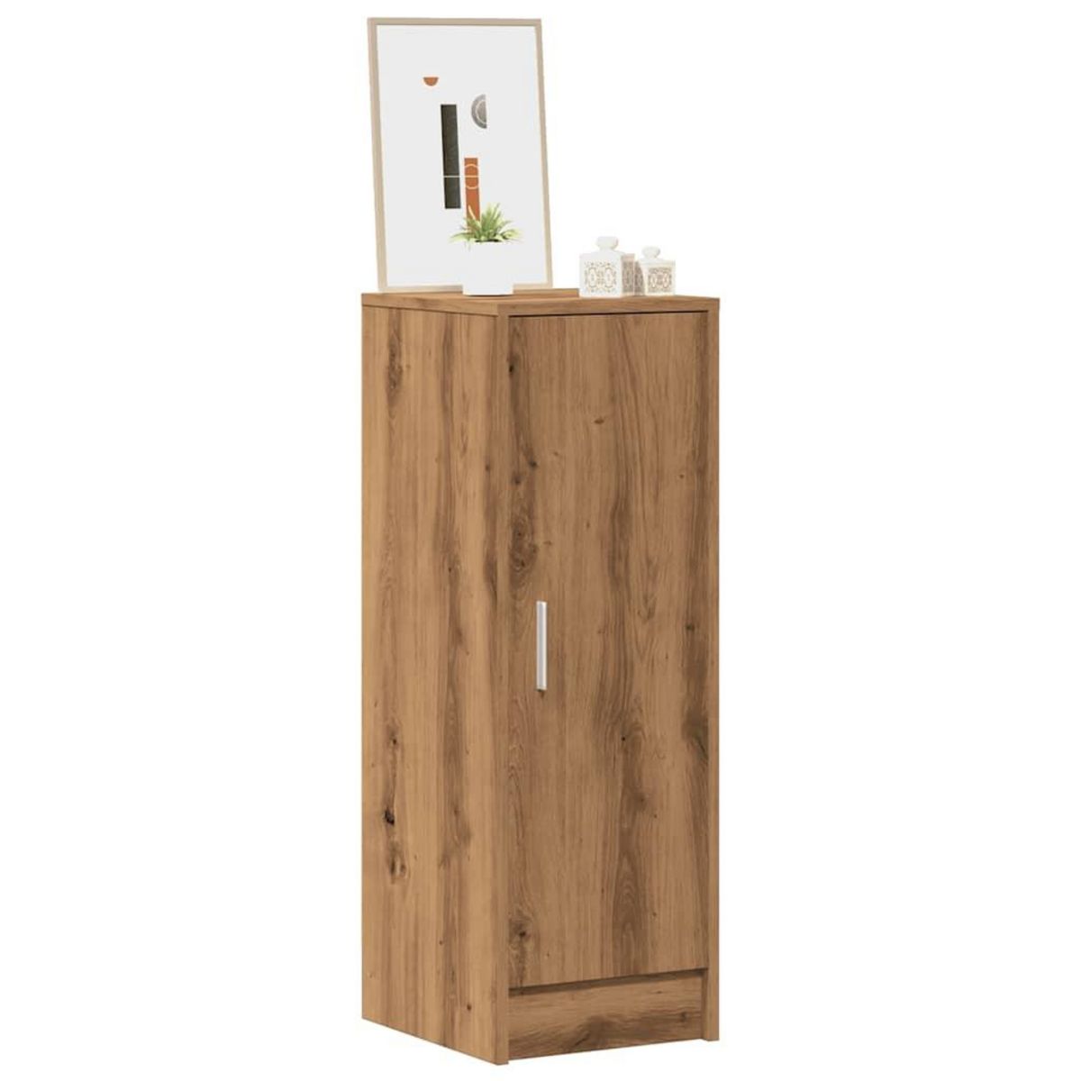 VIDAXL Armoire a chaussures chene artisanal 32x35x92cm bois ingenierie
