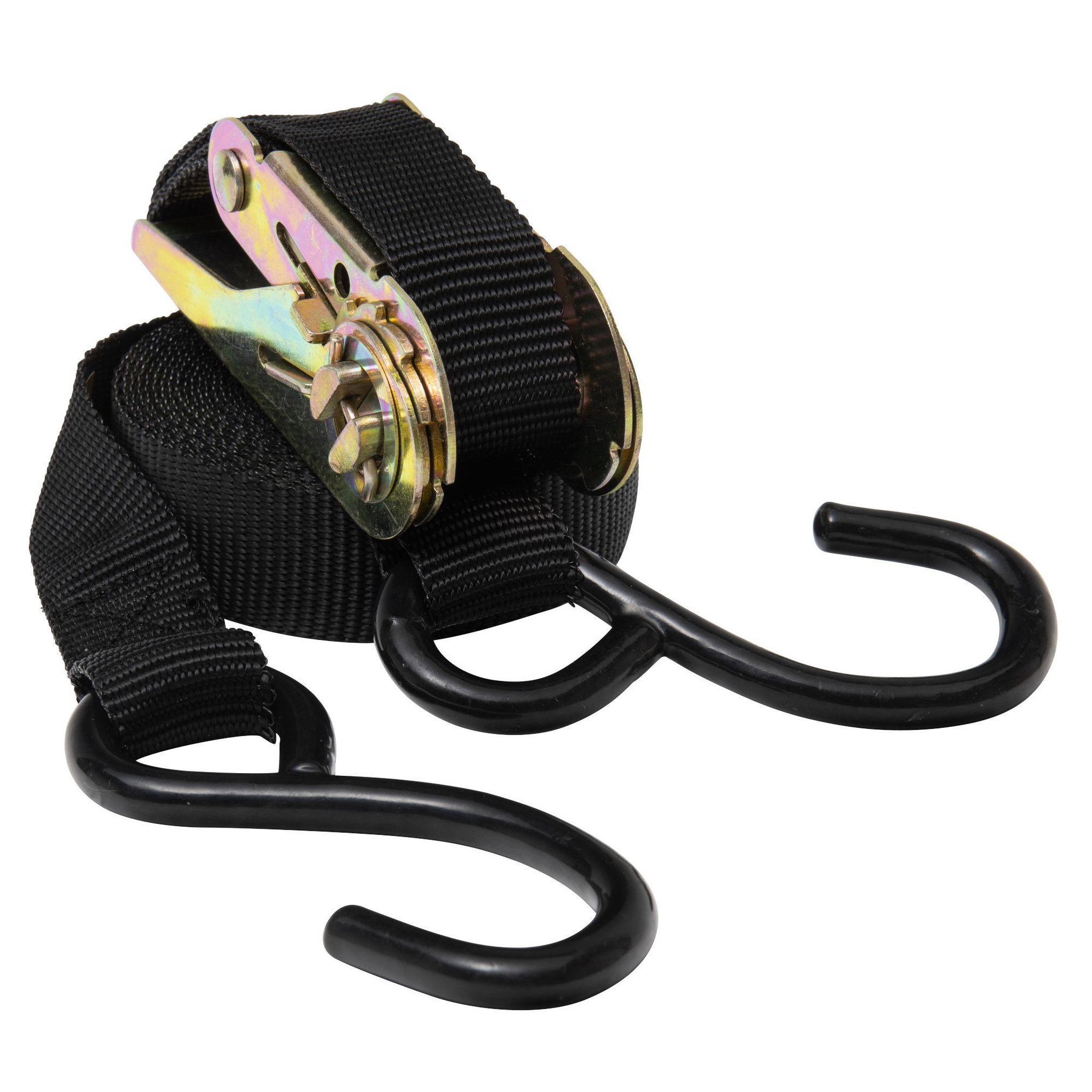Voir la diapositive 2 : WERKAPRO Sangle avec cliquet 2 crochets 5m x 25mm werka pro