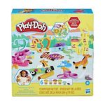 HASBRO Play-Doh coffret Safari, loisir créatif de pâte a modeler pour enfants sur le theme des animaux, jouets pour enfants, des 3 a