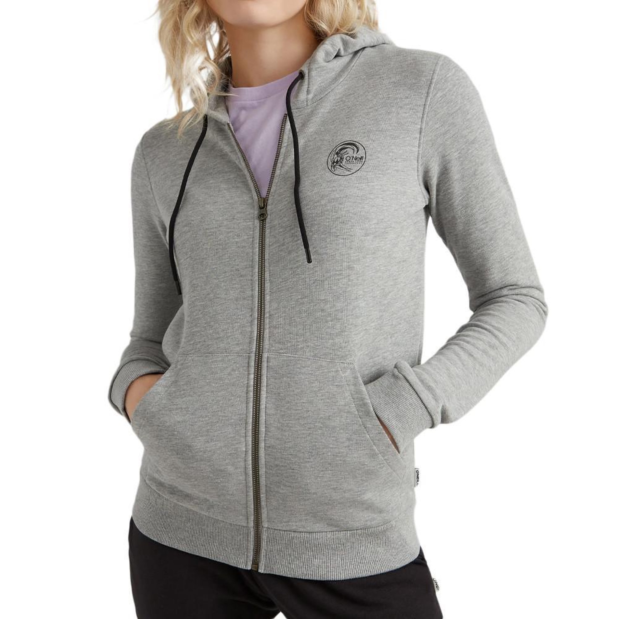 Voir la diapositive 1 : O'NEILL Sweat Zippé à capuche  Clair Femme O'Neill Circle Surfer