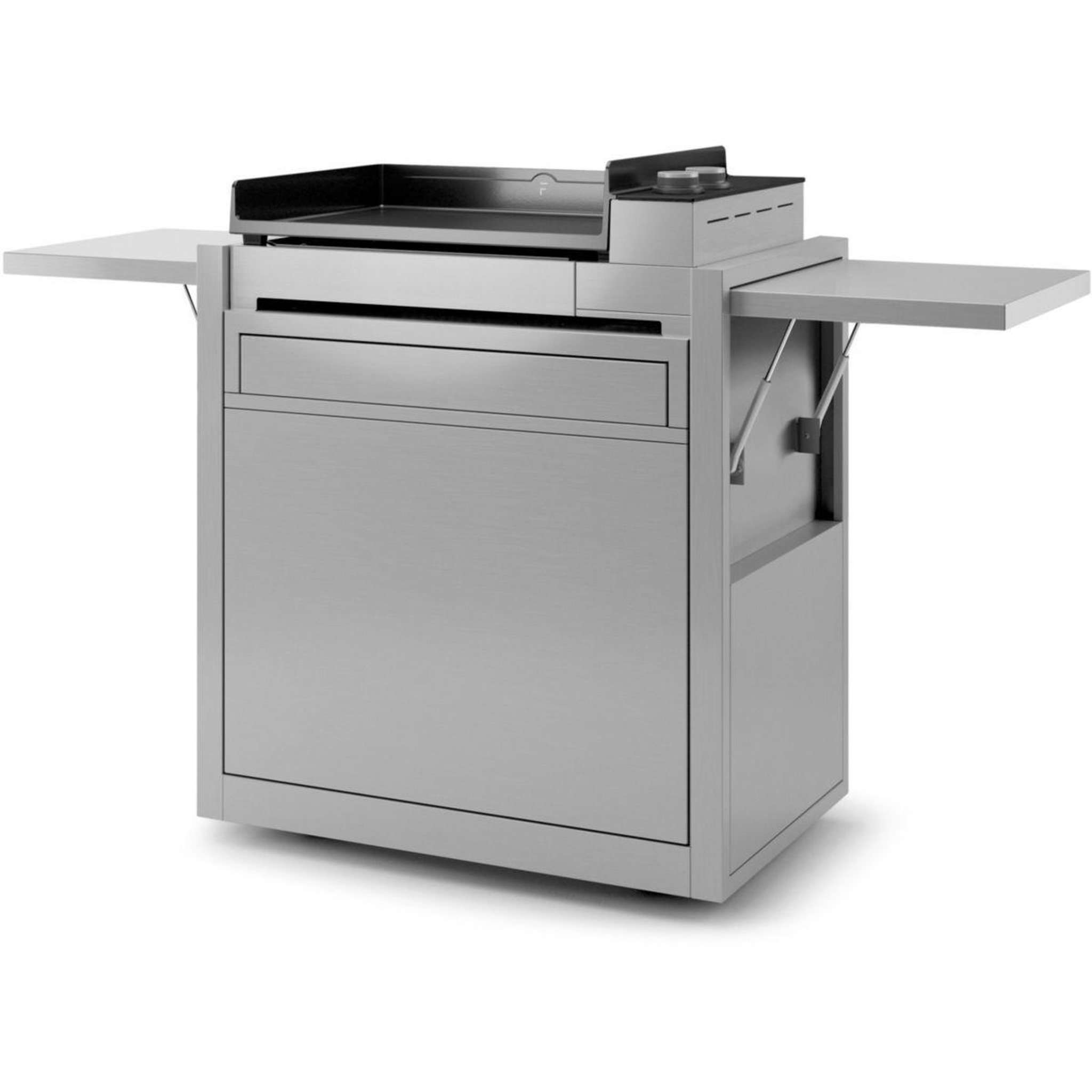 FORGE ADOUR Chariot plancha ch pif 60 en inox fermé compatible plancha premium 60