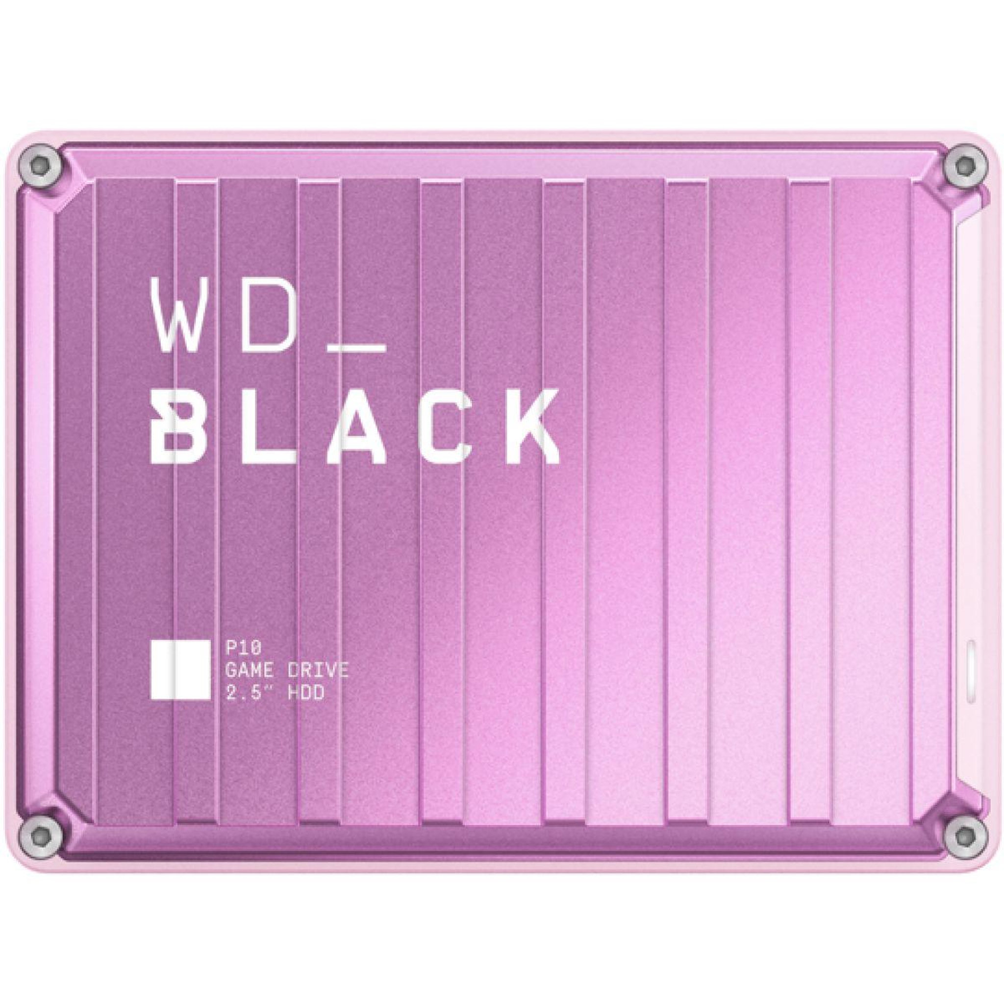 Western Digital Disque dur externe 2To Black P10 Game Drive Pink Worldwide