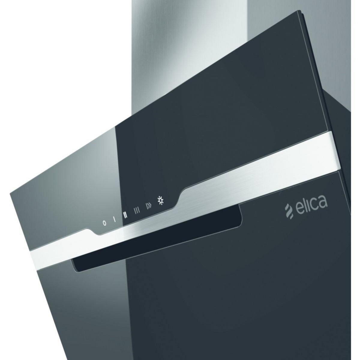 ELICA Hotte décorative murale inclinée MAJESTIC BL/A/60