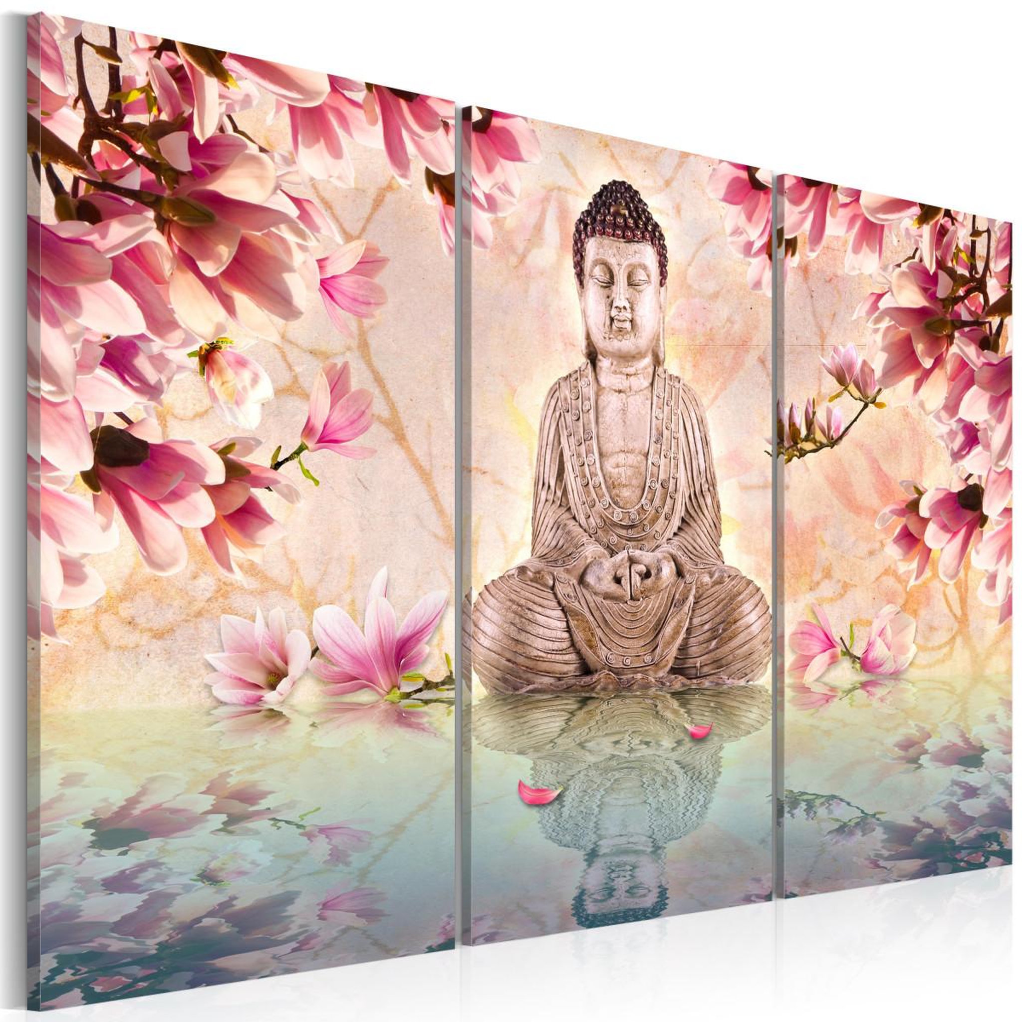 Paris Prix Tableau imprimé  bouddha méditation. Coloris disponibles : Multicolore
