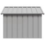 Voir la diapositive 4 : VIDAXL Niche pour chien Gris 116,5x103x81,5 cm Acier galvanise