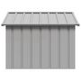 Voir la diapositive 4 : VIDAXL Niche pour chien Gris 116,5x103x81,5 cm Acier galvanise