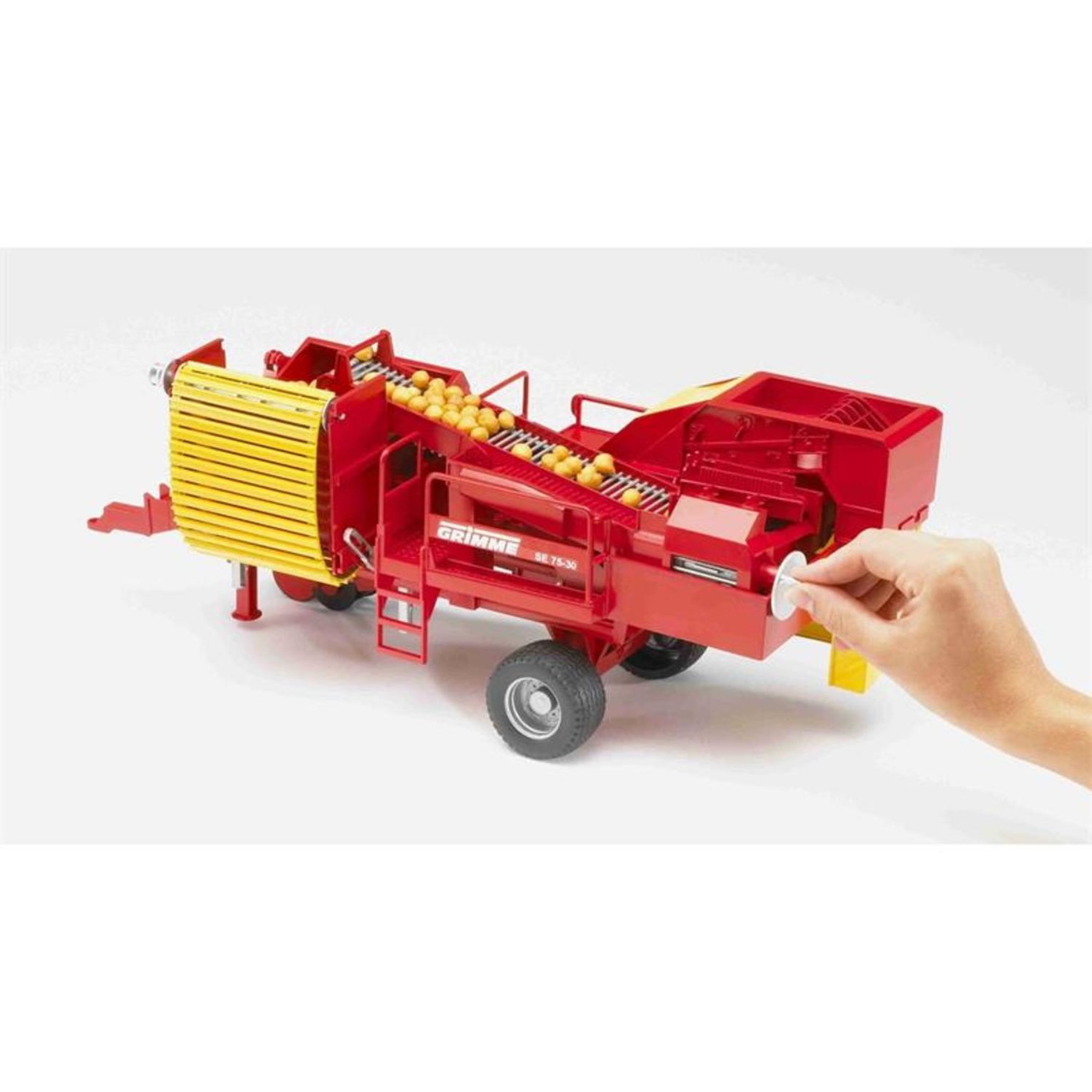 Voir la diapositive 2 : Bruder Arracheuse de pommes de terre Grimme SE 75-30 avec pommes de terre