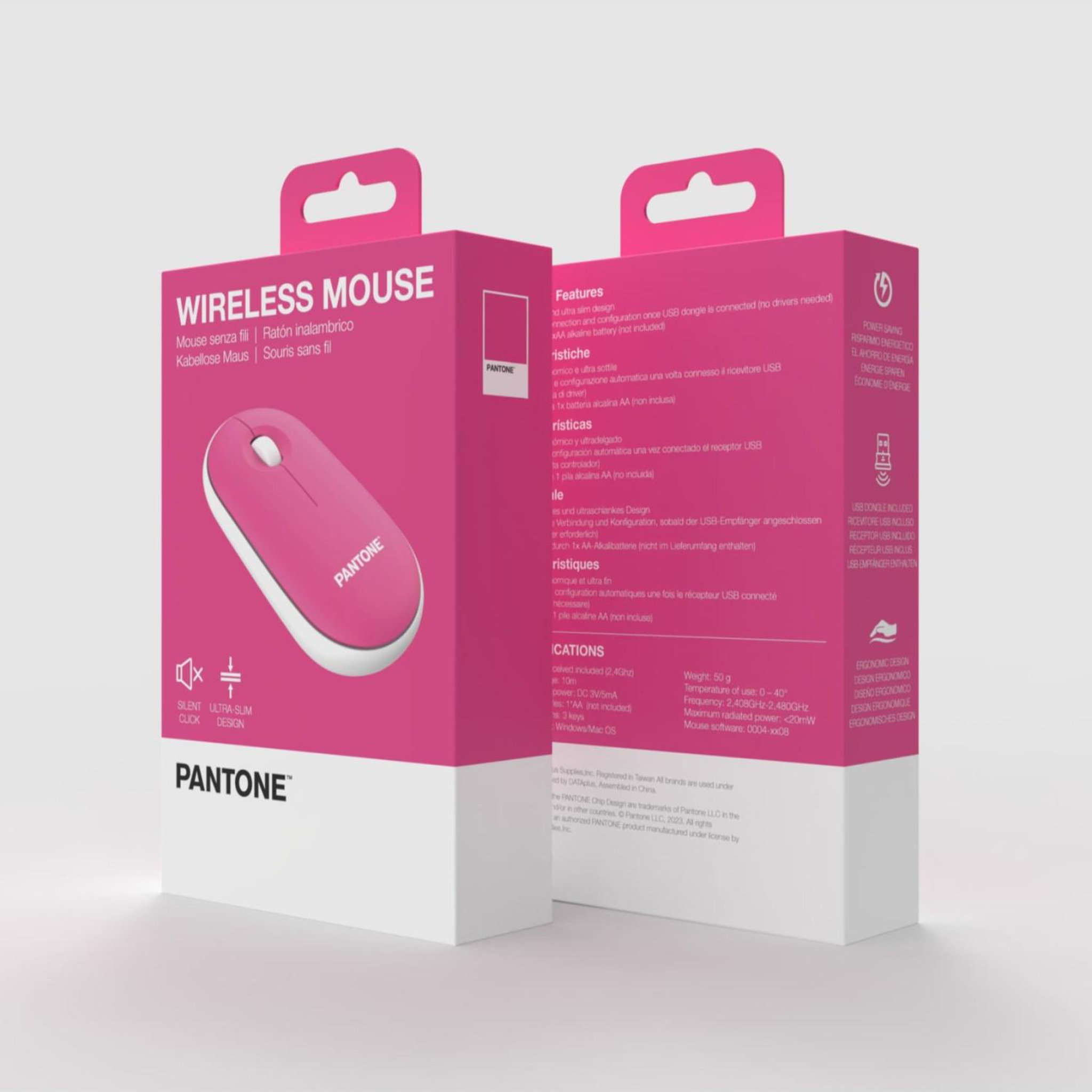 Voir la diapositive 3 : CELLY Celly PT-MS001P1 souris Droitier 1200 DPI