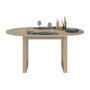 Voir la diapositive 3 : PARISOT Ensemble buffet et table ronde extensible - BETTY - Chene - PARISOT