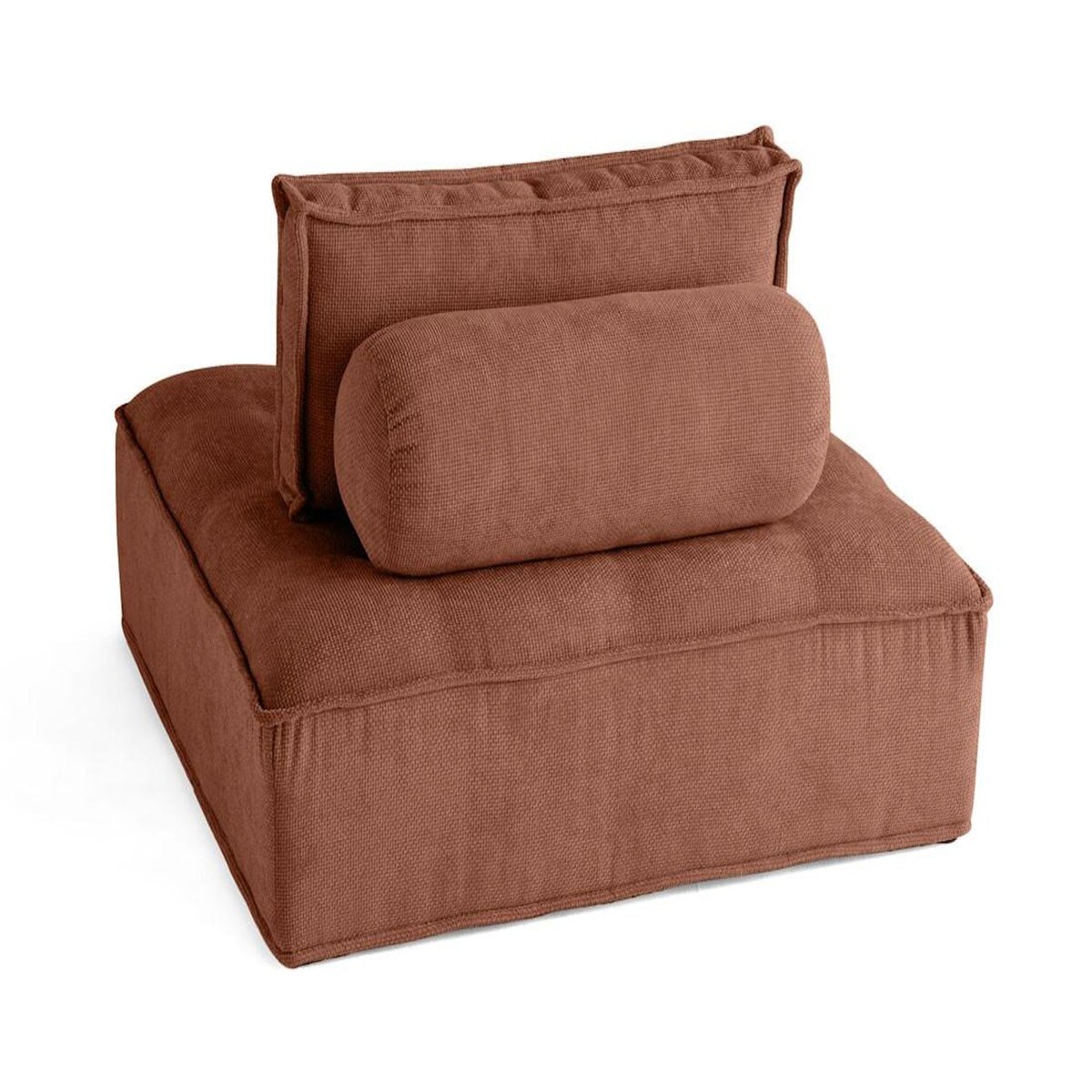 LISA DESIGN Marisol - module d'assise - velours texturé