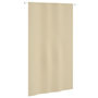 Voir la diapositive 1 : VIDAXL Ecran de balcon Beige 140x240 cm Tissu Oxford