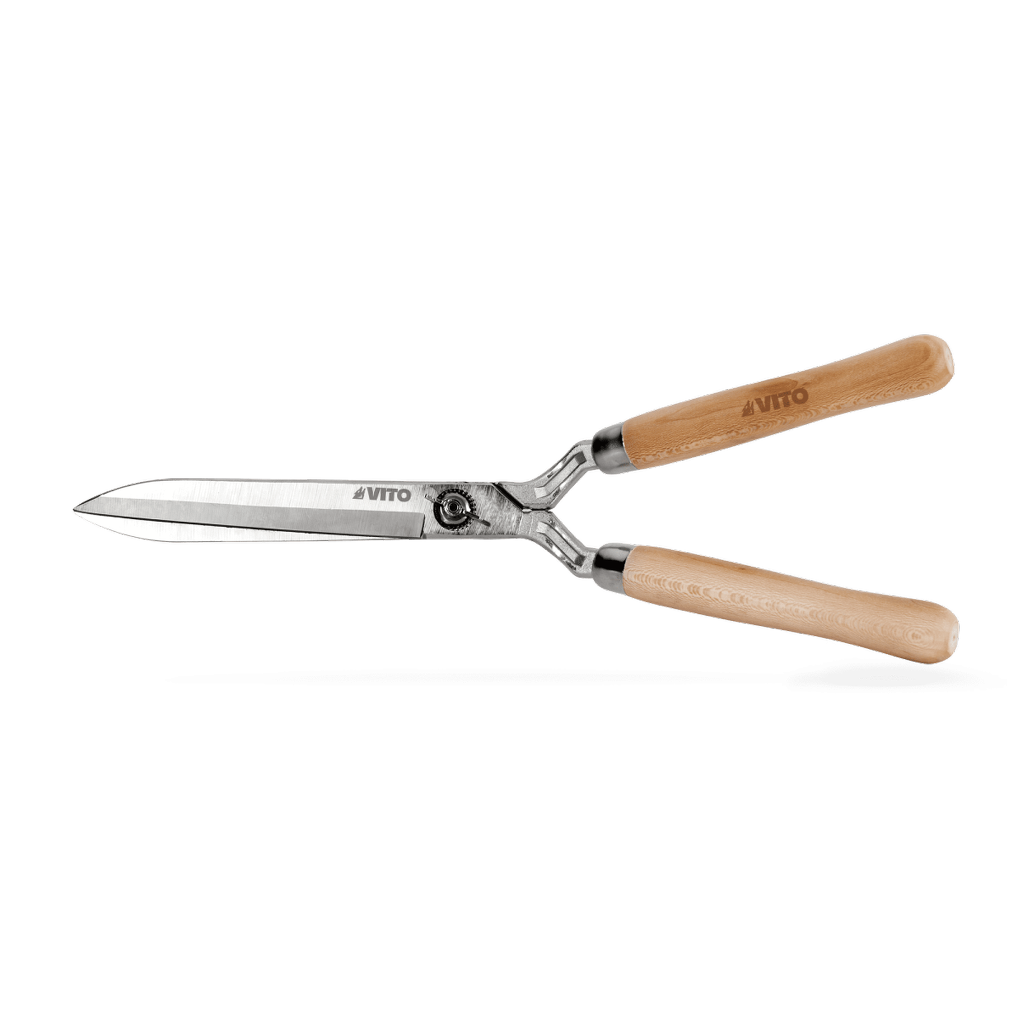 Voir la diapositive 2 : VITO Kit 12 outils de jardin Manche bois Inox et Fer forgés à la main haute qualité traditionnelle  VITO