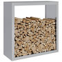 Voir la diapositive 3 : VIDAXL Portant de bois de chauffage 100x40x100 cm acier galvanisé