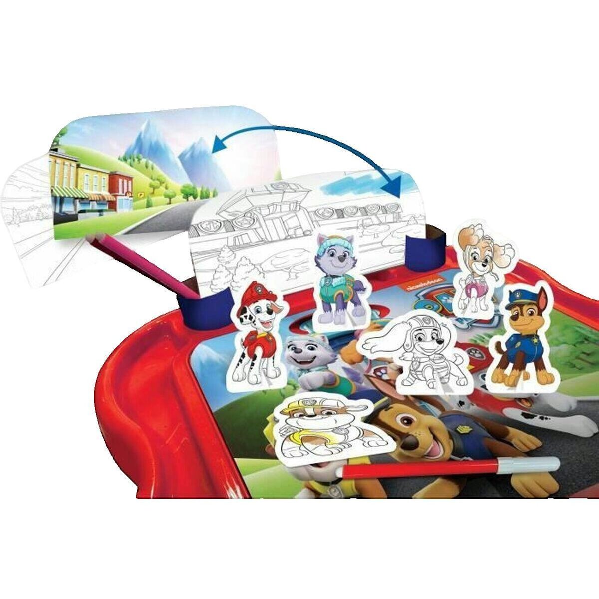 Liscianigiochi Pupitre enfant Lisciani Paw Patrol jaune