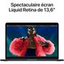 Voir la diapositive 5 : APPLE Ordinateur Apple Air 13' M3 16Go CPU8 GPU8 256Go Minuit