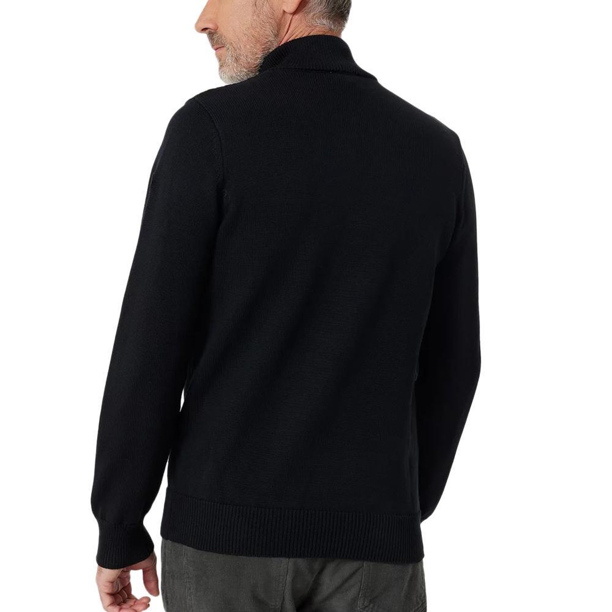 Voir la diapositive 2 : TBS Pull Noir Homme TBS AXELEC