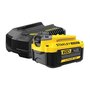 Voir la diapositive 1 : Stanley Starter Kit - STANLEY FATMAX V20 - SFMCB14M1-QW - Chargeur 2A + 1 Batterie 18V 4Ah