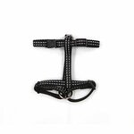 Paris Prix Harnais pour Chien  Coutures Réfléchissantes  35cm Noir