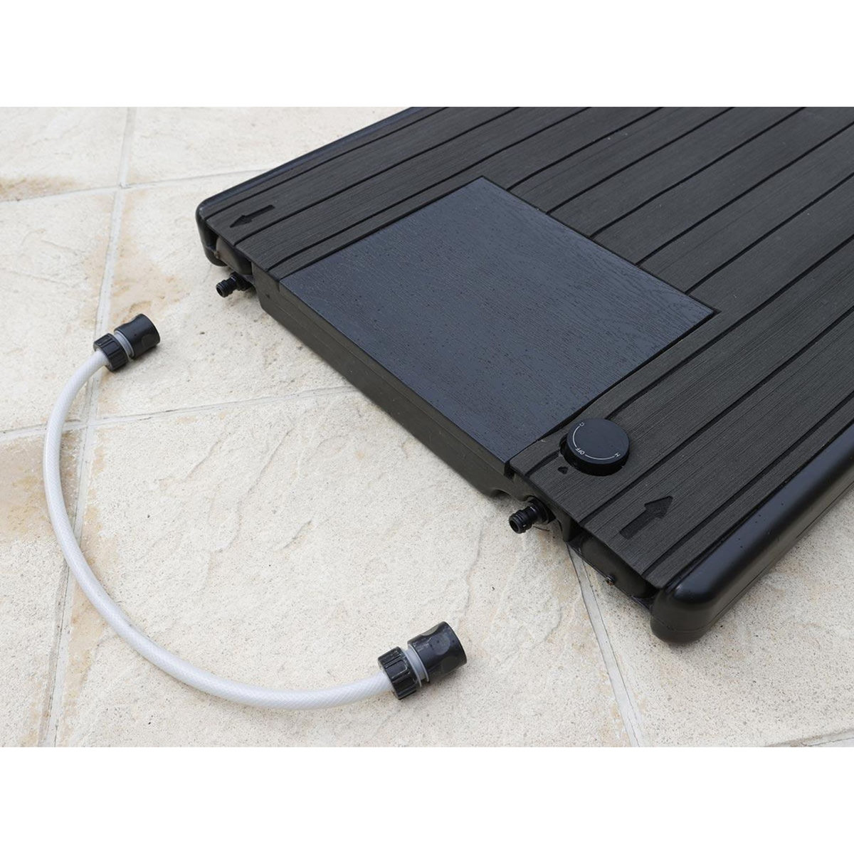 Ubbink Plancher Solairs pour douche de piscine solaire Anthracite - Ubbink