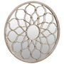 Voir la diapositive 3 : VIDAXL Miroir de jardin Sable 60x3 cm Fer Rond utilisation exterieure