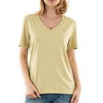 CALVIN KLEIN JEANS T shirt  Femme Calvin Klein Jeans J20J222560. Coloris disponibles : Vert