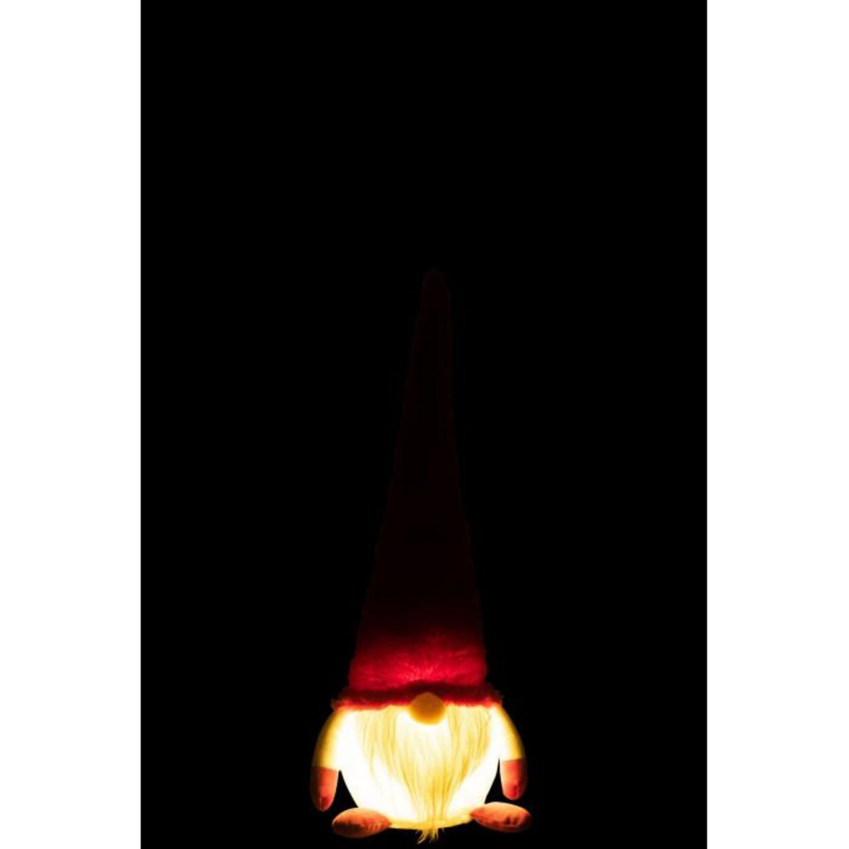 Paris Prix Statuette Déco Lutin  Led  48cm Rouge