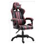 Voir la diapositive 6 : VIDAXL Chaise de jeu Rouge bordeaux Similicuir