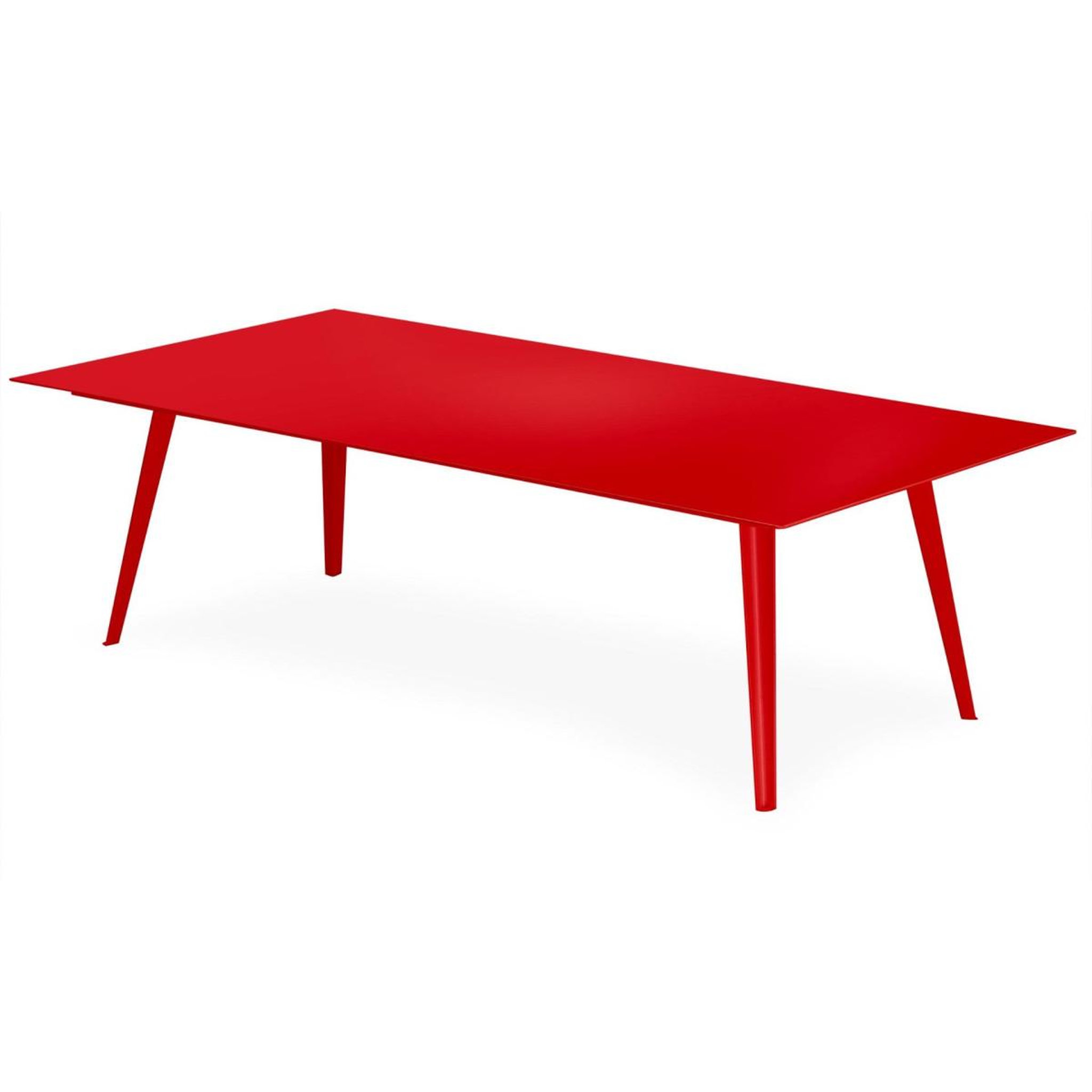 Paris Prix Table basse rectangulaire  bimix  120cm rouge