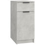 Voir la diapositive 2 : VIDAXL Armoire de bureau Gris beton 33,5x50x75 cm Bois d'ingenierie
