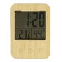 Voir la diapositive 1 : Paris Prix Réveil Station Météo  Multifonction  12cm Naturel