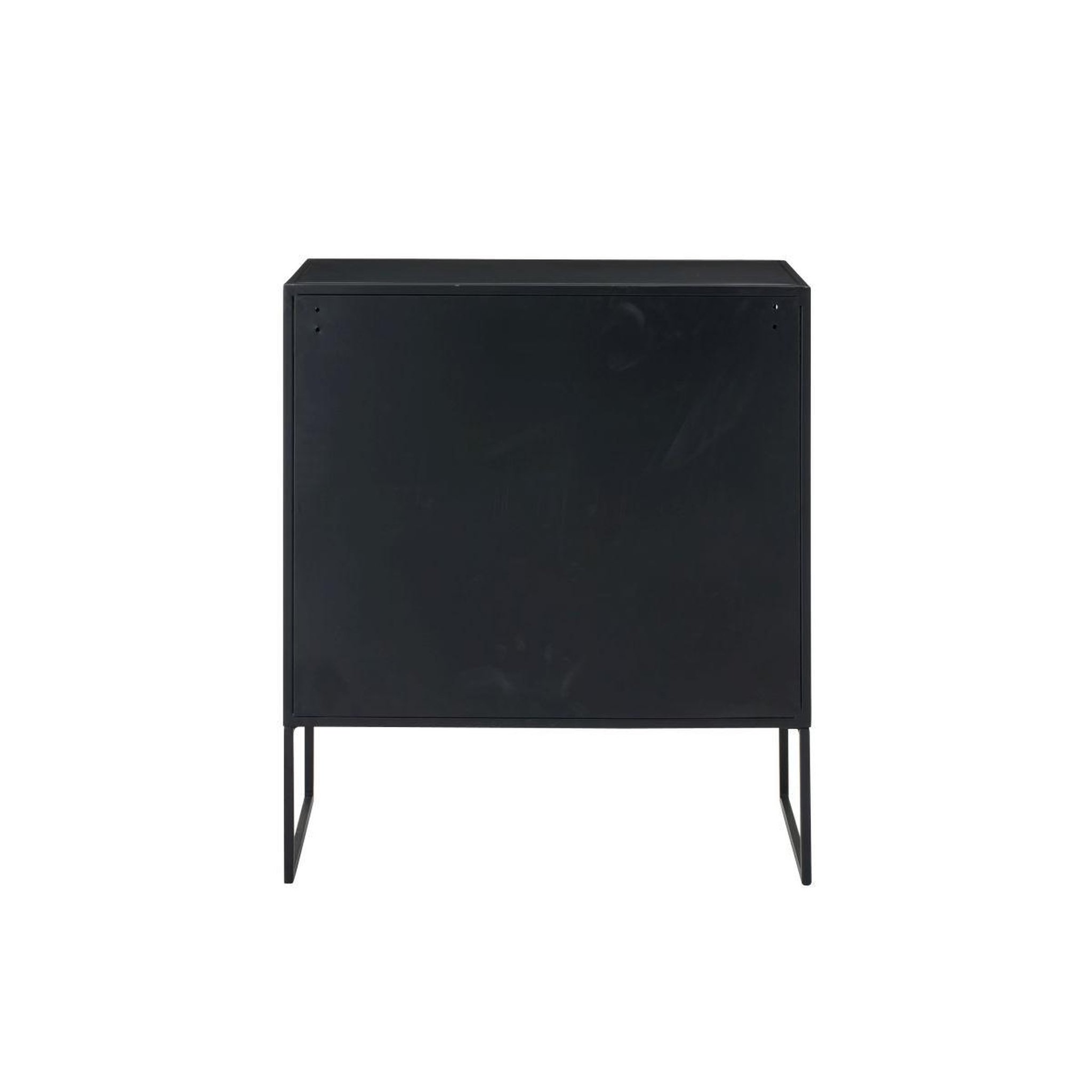 Voir la diapositive 3 : J-LINE Buffet 2 Portes  Rickey  89cm Noir & Naturel