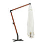 Voir la diapositive 3 : VIDAXL Parasol 300 x 400 cm Blanc