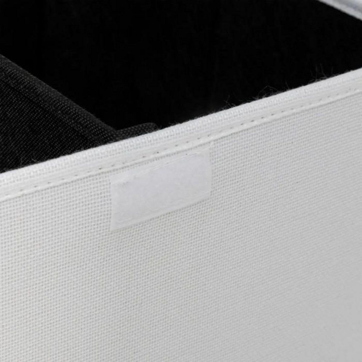 FIVE Panier à Linge Avec Séparateur  Colors  74L Blanc