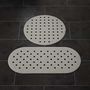 Voir la diapositive 2 : RIDDER RIDDER Tapis antiderapant de bain Action Gris