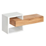 Paris Prix Étagère Murale & Tiroir  Easy  100cm Naturel