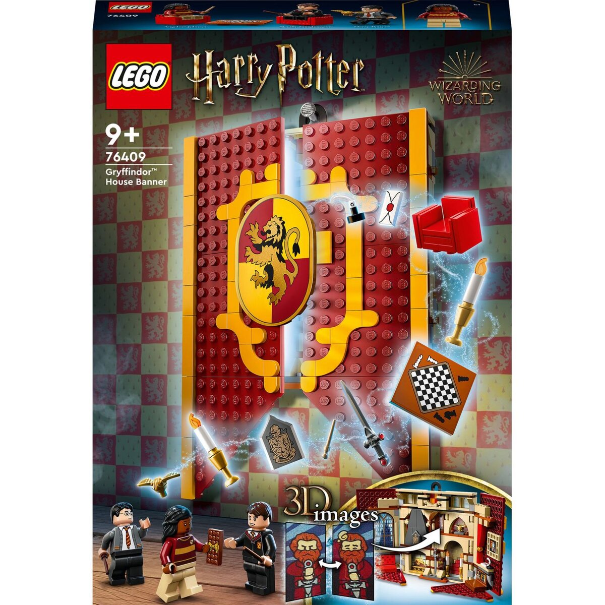 Le blason de la maison Gryffondor - LEGO® Harry Potter™ - 76409