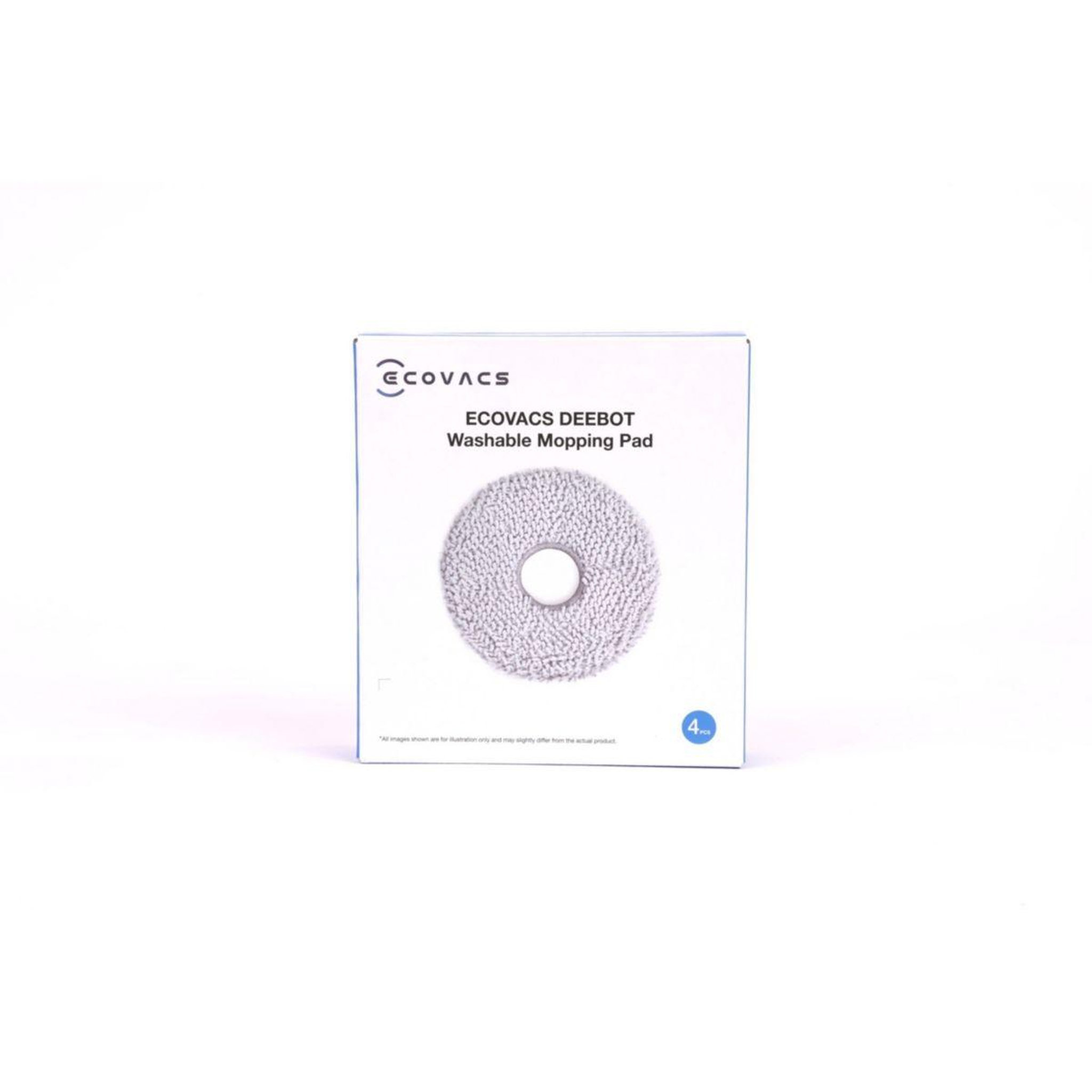 Voir la diapositive 5 : ECOVACS Lingettes et serpillères lavage microfibre nettoyage sols robot deebot t30 pro omni