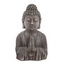  Statuette de Bouddha  Effet Bois  49cm Gris