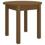 Voir la diapositive 2 : VIDAXL Table basse Marron miel Ø 45x40 cm Bois massif de pin