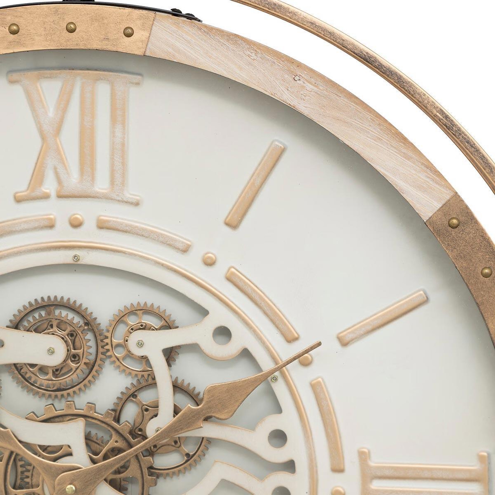 Voir la diapositive 2 : ATMOSPHERA Horloge à Gousset Mécanisme  Sonika  88cm Beige