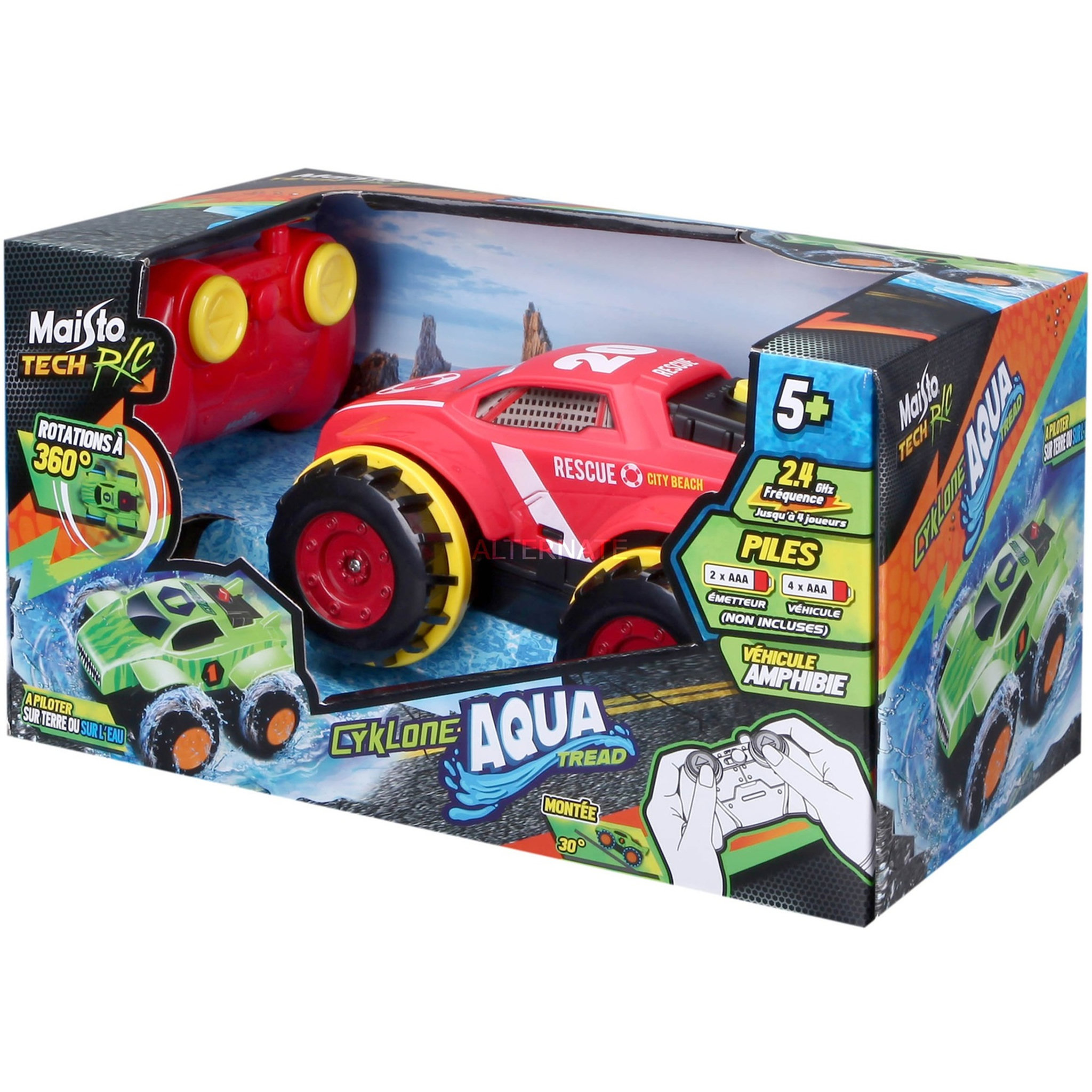 Voir la diapositive 8 : Bburago RC Maisto Aqua Tread voiture Télécommandée