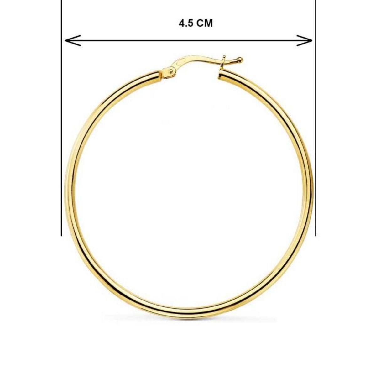 L'ATELIER D'AZUR Boucles d'Oreilles Or Jaune - Créoles Femme