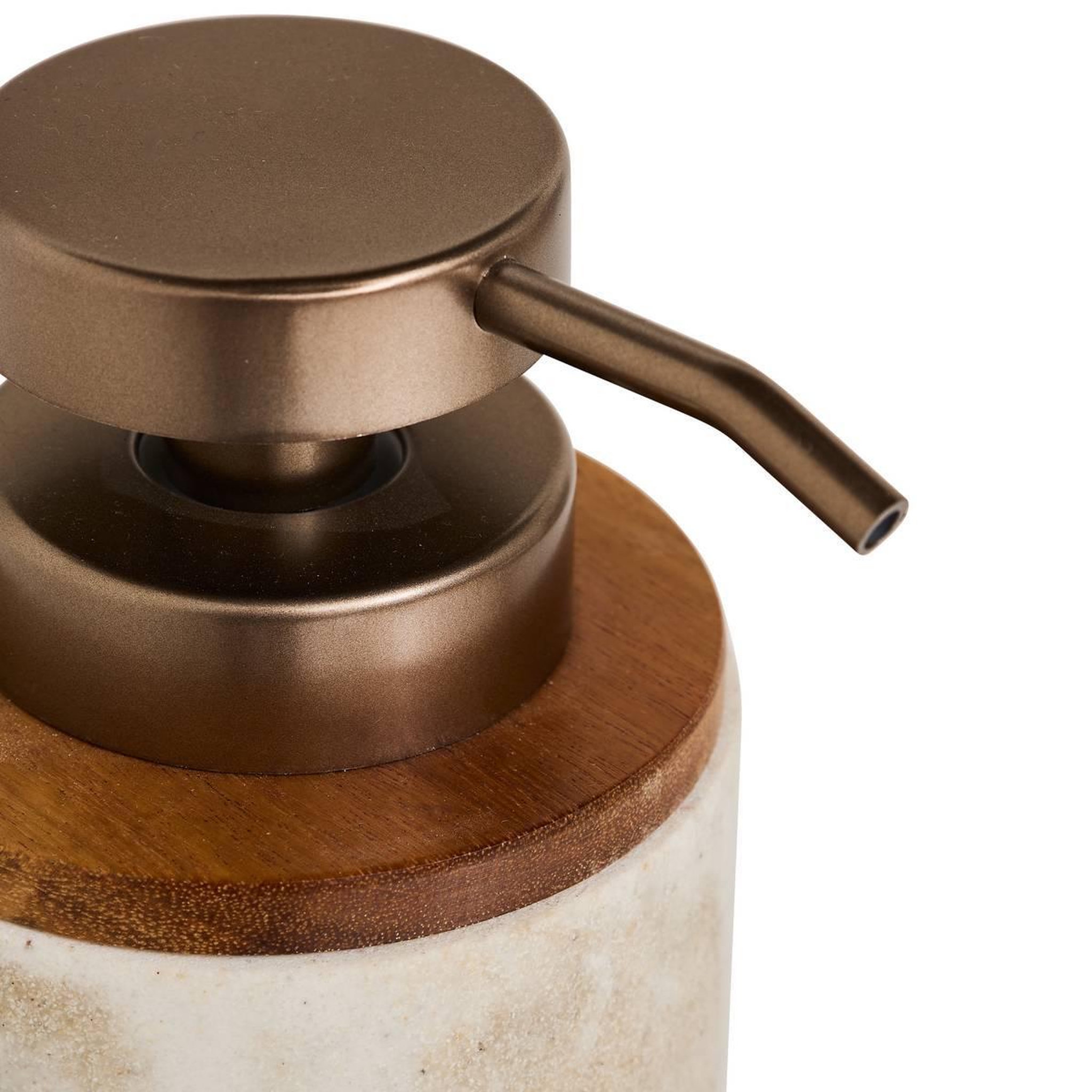 Voir la diapositive 2 : FIVE Organiseur Évier Design  Côme  18cm Beige