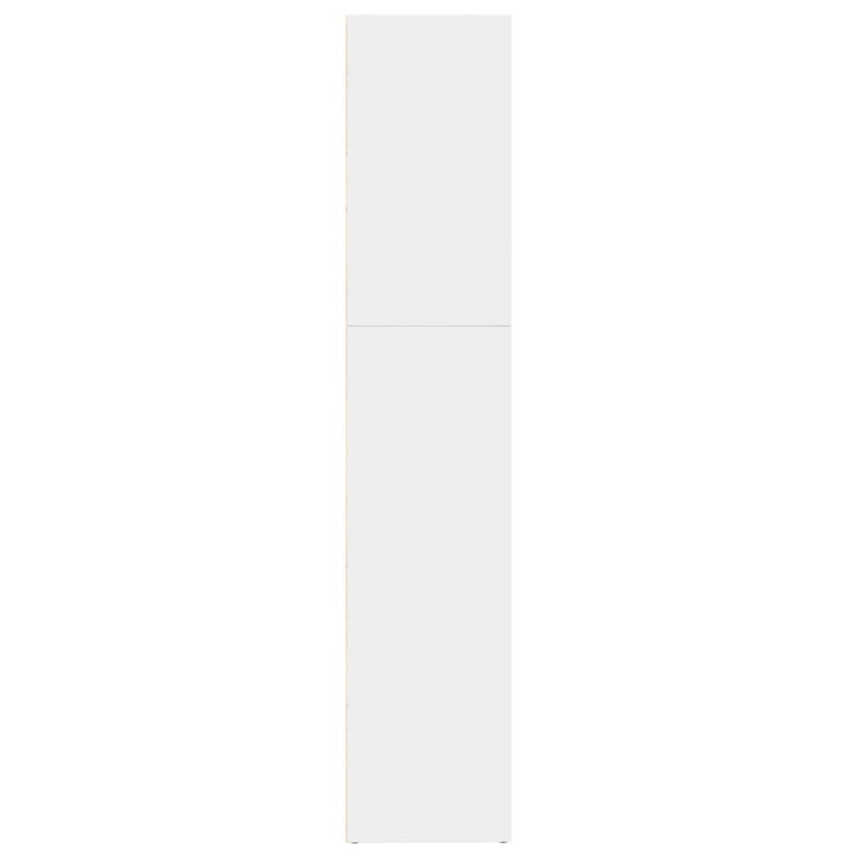 VIDAXL Bibliotheque blanc 80x30x152 cm bois d'ingenierie