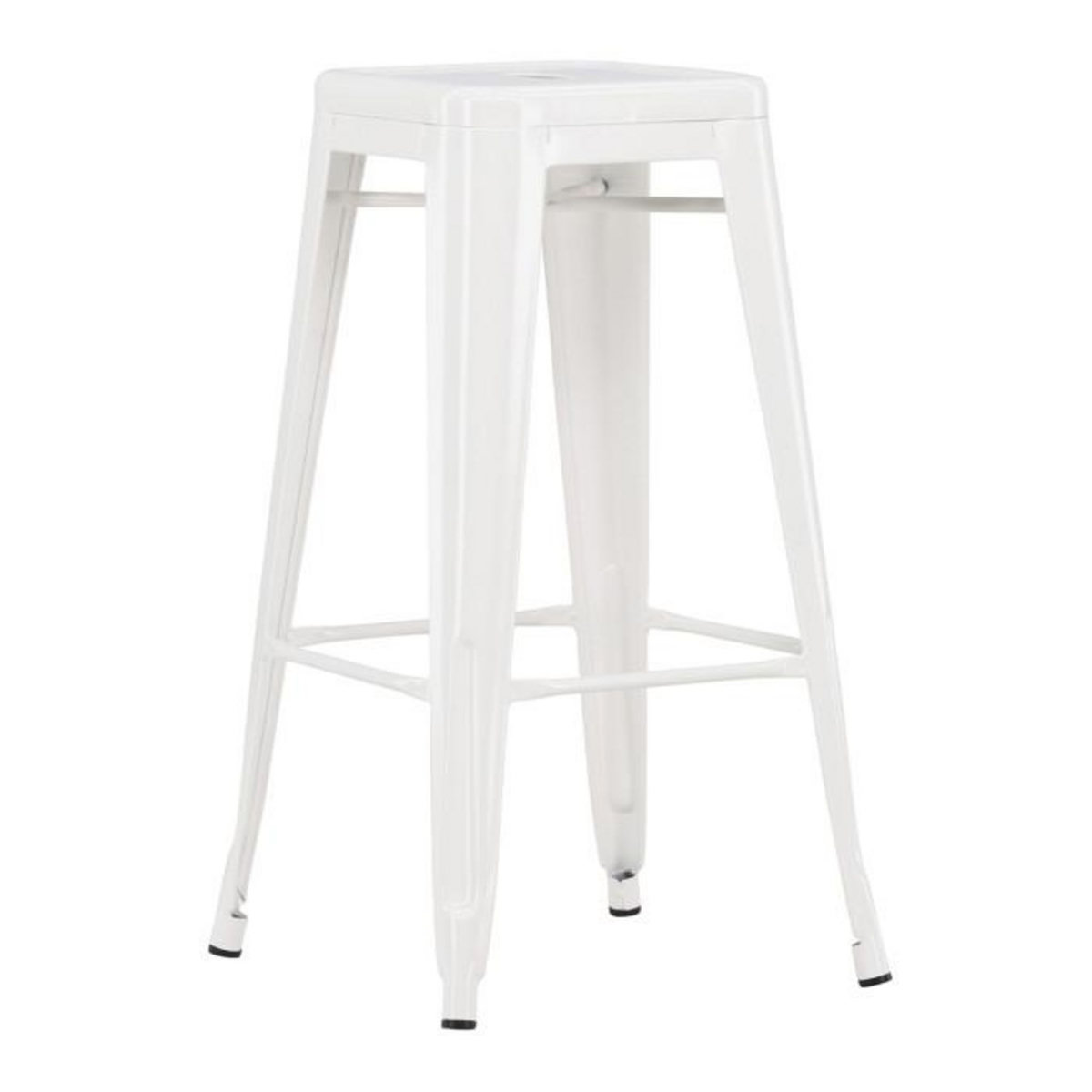 Paris Prix Tabouret de Bar en Métal  Tempe  76cm Beige