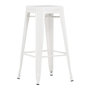 Voir la diapositive 1 : Paris Prix Tabouret de Bar en Métal  Tempe  76cm Beige